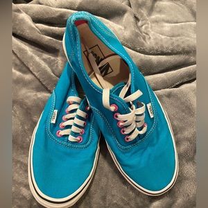 Turquoise vans